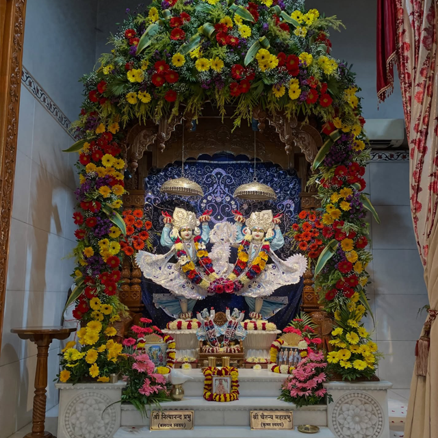 Congregational kirtan session at Hare Krishna Movement Chennai